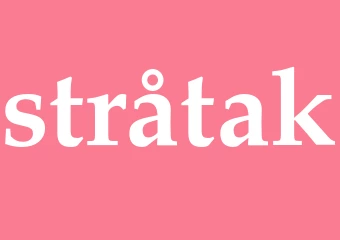 Synonym stråtak