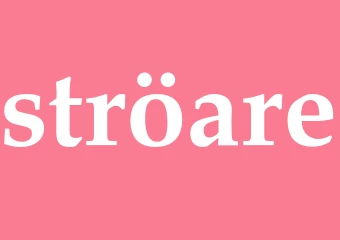 Synonym ströare