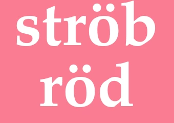 Synonym ströbröd