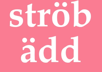 Synonym ströbädd