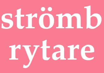Synonym strömbrytare