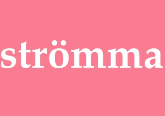 Synonym strömma
