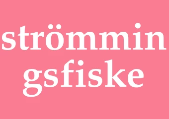 Synonym strömmingsfiske
