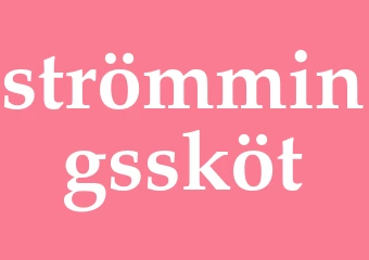 Synonym strömmingssköt