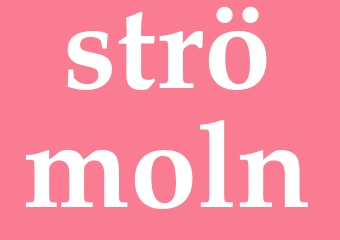 Synonym strömoln