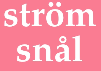 Synonym strömsnål