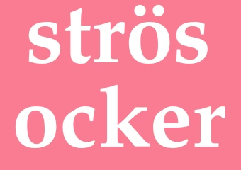 Synonym strösocker