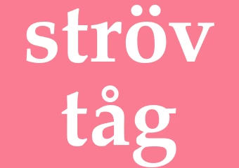 Synonym strövtåg