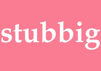 Synonym stubbig