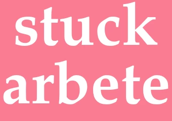 Synonym stuckarbete