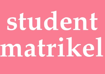 Synonym studentmatrikel