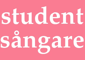 Synonym studentsångare