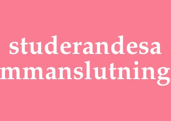 Synonym studerandesammanslutning