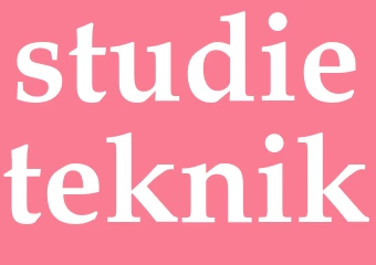 Synonym studieteknik