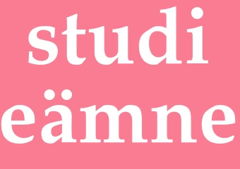 Synonym studieämne