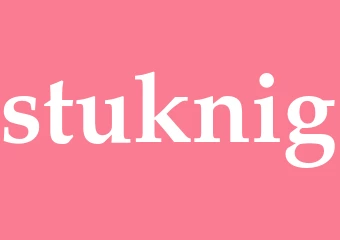 Synonym stuknig