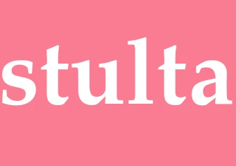 Synonym stulta