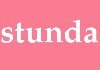 Synonym stunda