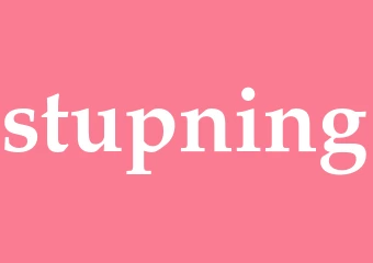 Synonym stupning