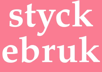 Synonym styckebruk