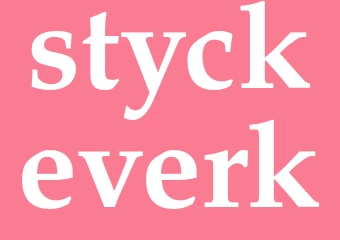 Synonym styckeverk