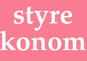 Synonym styrekonom