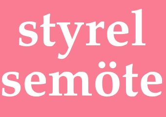 Synonym styrelsemöte