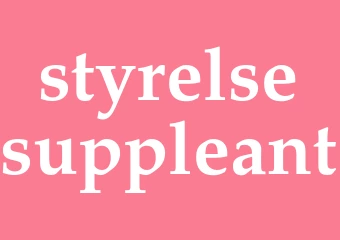 Synonym styrelsesuppleant