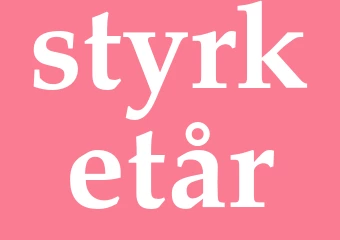 Synonym styrketår