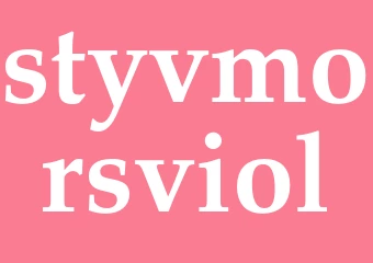 Synonym styvmorsviol