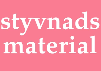 Synonym styvnadsmaterial