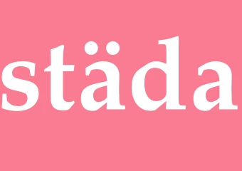 Synonym städa