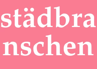 Synonym städbranschen