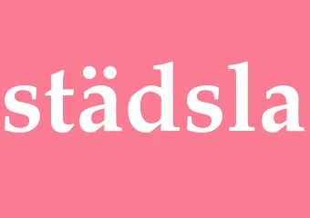 Synonym städsla