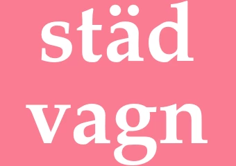 Synonym städvagn