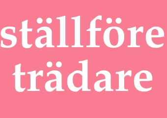 Synonym ställföreträdare