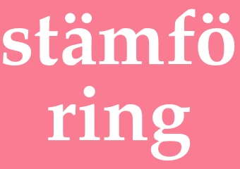 Synonym stämföring