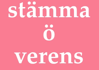 Synonym stämma överens