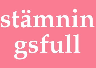Synonym stämningsfull