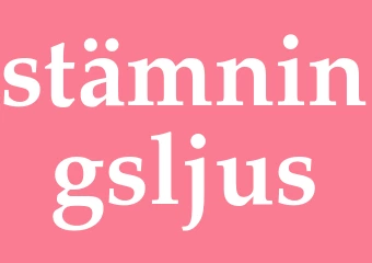 Synonym stämningsljus