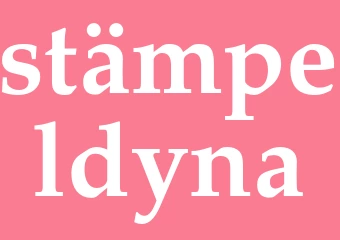 Synonym stämpeldyna