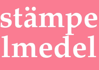 Synonym stämpelmedel