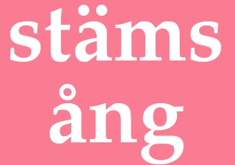 Synonym stämsång