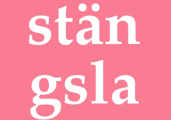 Synonym stängsla