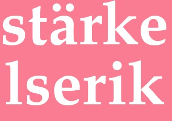 Synonym stärkelserik