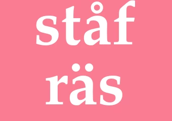 Synonym ståfräs