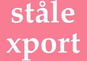 Synonym stålexport
