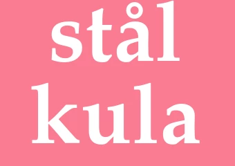 Synonym stålkula