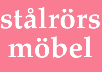 Synonym stålrörsmöbel