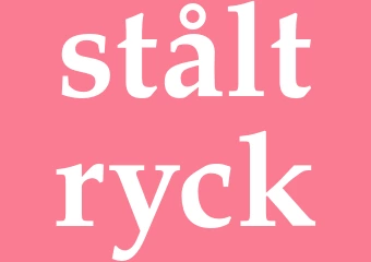 Synonym ståltryck